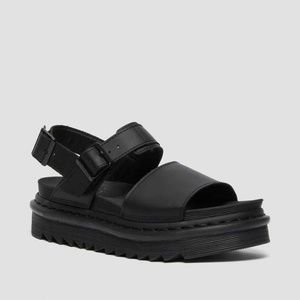 Dr Martens Voss Women's Leather Strap Sandals Size 8